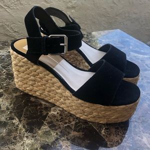 Dolce Vita suede wedge sandals